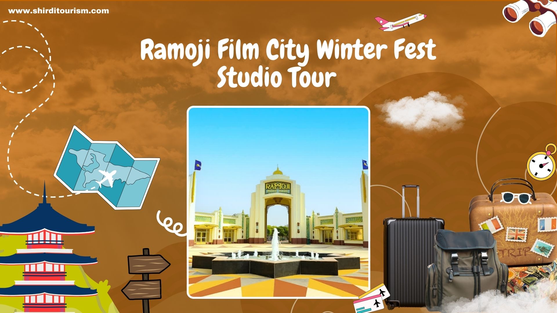 Ramoji Film City Winter Fest Studio Tour