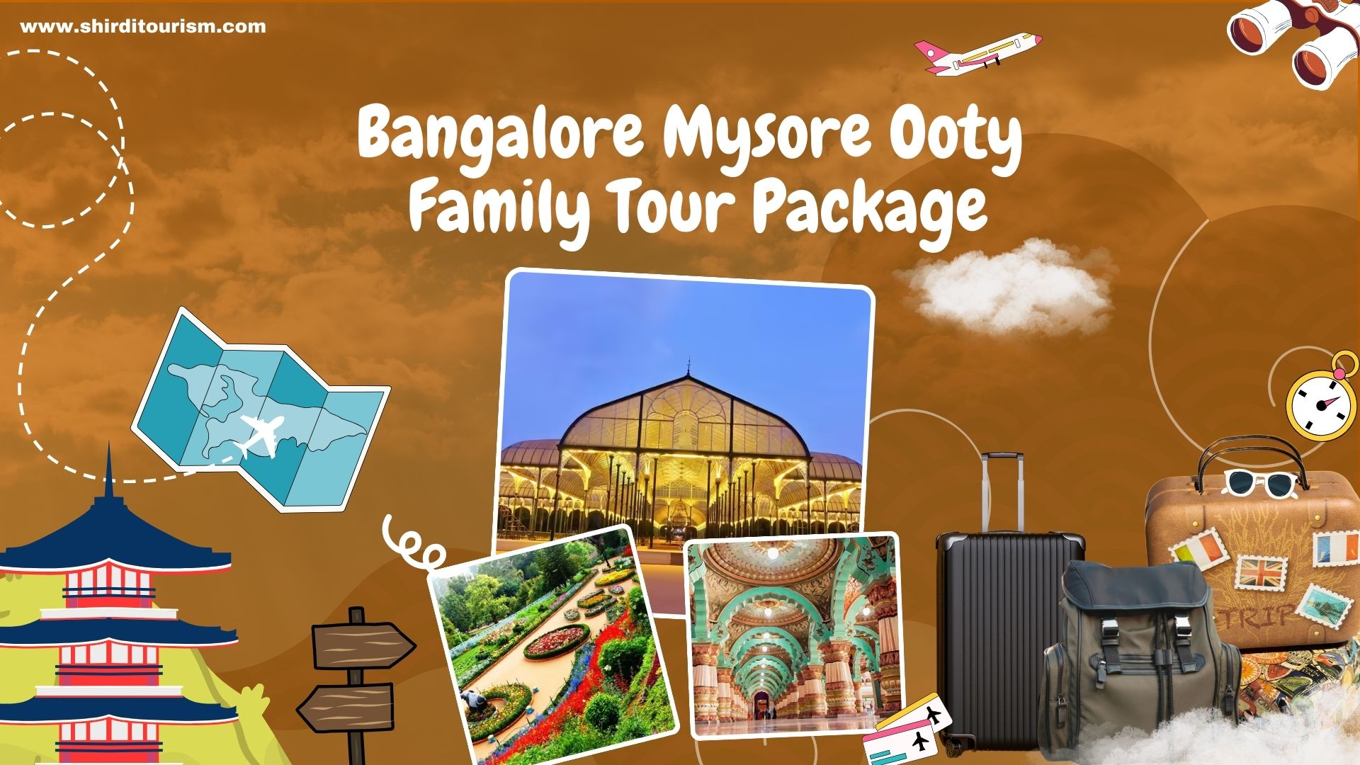 Bangalore Mysore Ooty Family Tour Package