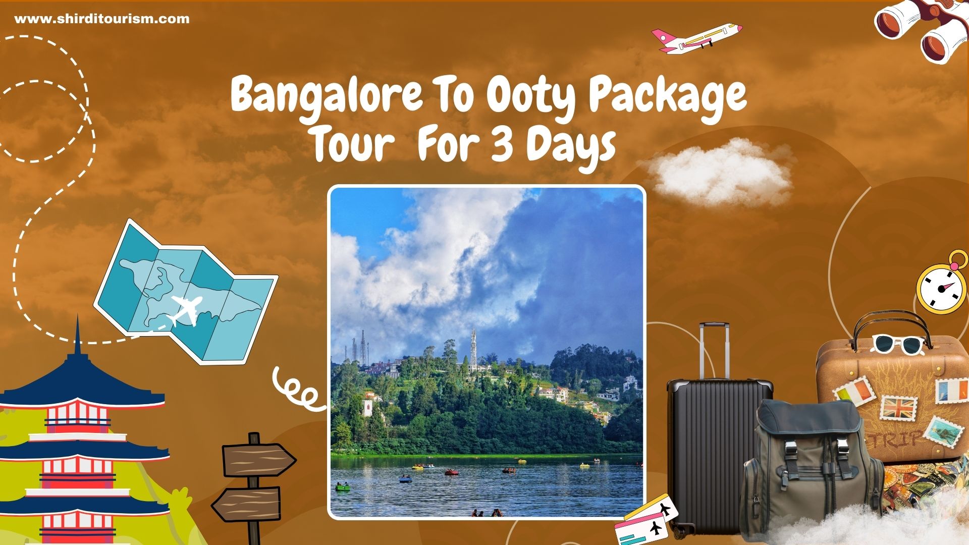 Bangalore To Ooty Package Tour For 3 Days