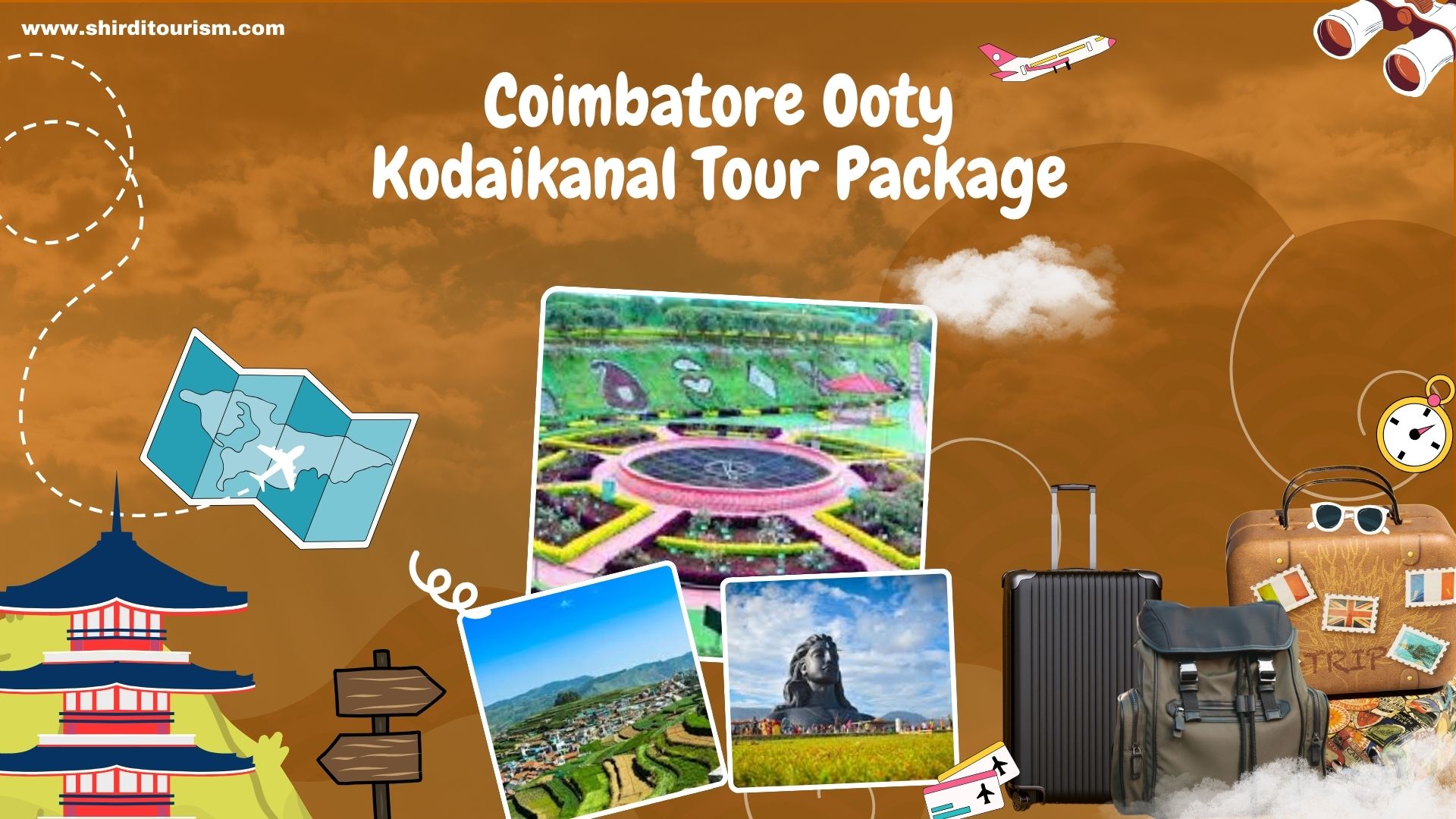 Coimbatore Ooty Kodaikanal Tour Package