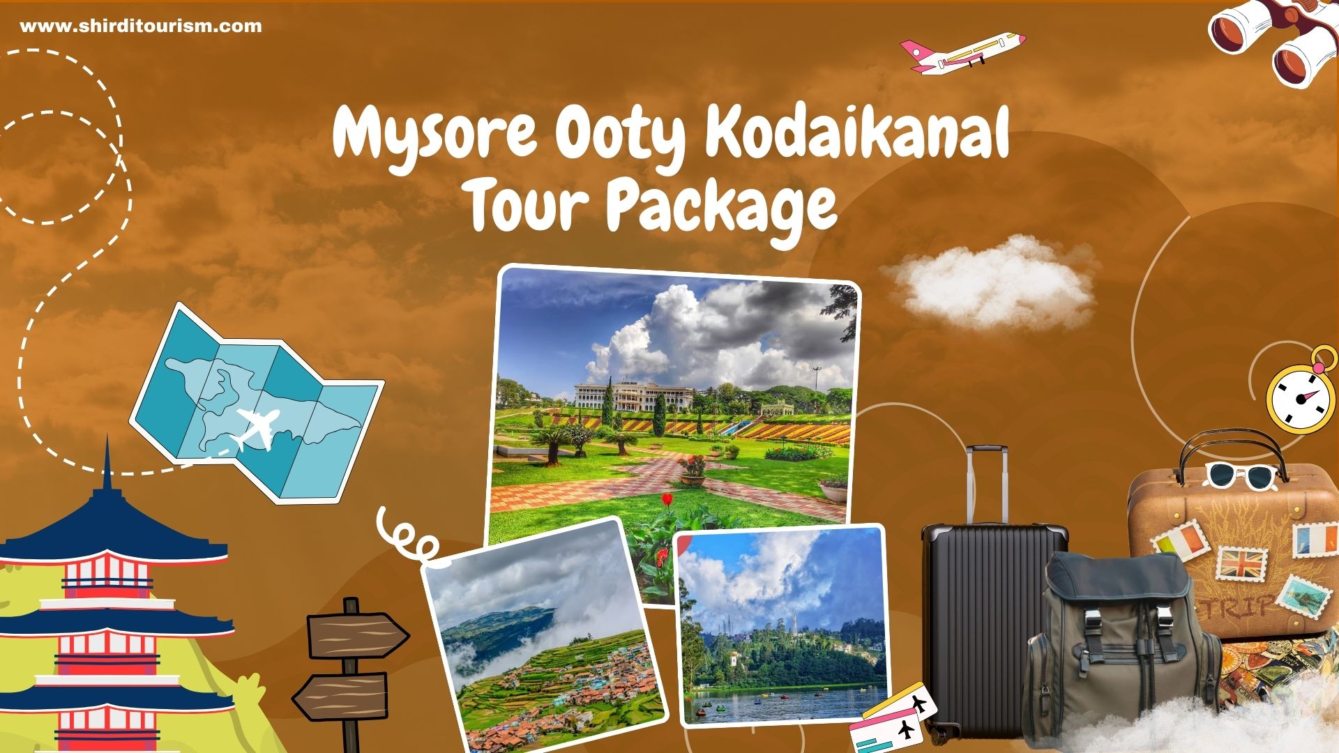 Mysore Ooty Kodaikanal Tour Package