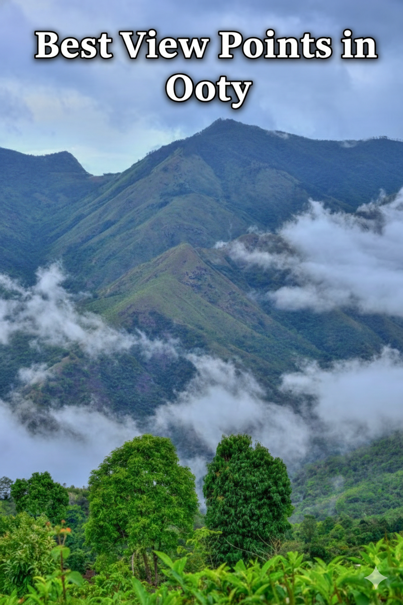 Best View Points in Ooty
